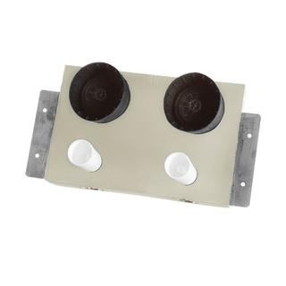 Sanha Montagebox 25-WZ2-M 23831 f W.-/K.wass.zähl., 240x350/430x70mm