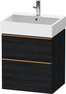 Duravit Waschtisch-Unterschrank D-Neo 58,4x44,2cm, b geb/Ei s, 1 Kast, 1 Ausz.