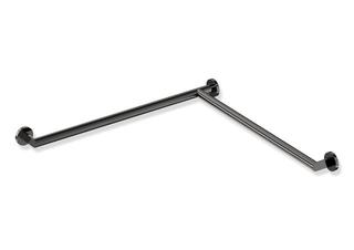 HEWI Duschhandlauf System 900 d 32mm, Ausf re, 765x765mm, SW-chrom gl