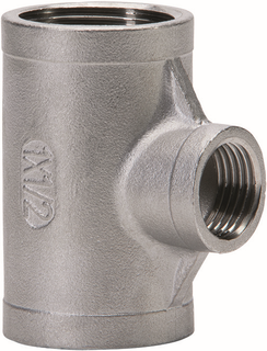 gebog316 Edelstahl-Gewindefitting 130 - T-Stück red. 1/2" x 3/8"