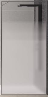 Kinedo Walk In Solo Design Plus 120 LI Profil Edelstahl Glas CosmosXL 6mmH200cm