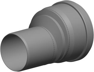 ATEC Reduktion/Erweiterung PolyTop DN 80/110, exzentrisch