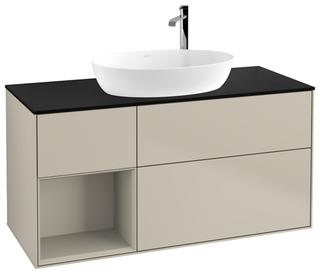V&B WT-Unterschrank Wandbel. Finion 120cm, Pl bla m, Reg sa m Lac, sa m Lac