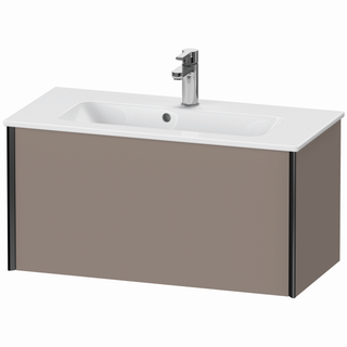 DU WTU XViu wandhängend,400x810x390mm 1Auszugschwarz matt/basalt matt ES Ahorn