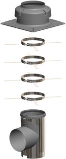 ATEC Schacht-Set PolyTop DN 250, mit Mündung aus Kunststoff