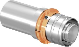 Uponor Press-Übergang 14x15mm, Cu/Edelstahl