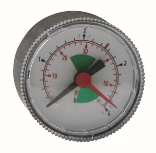 SYR Manometer f KSG1962 ab 03/2011, G 1/4, 0-4 b, d 40