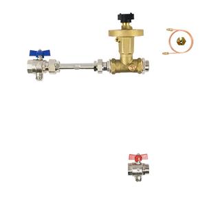 Strawa Anschlussgarnitur e-class AG 1" WMZ-2F-DP25 variabel, horizontal