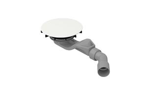 Bette Abl/ÜL-Gar. BetteAir 30-B524 für Duschfliese, edelweiß