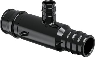 Uponor T-Stück Q&E 50x25x40mm, ohne Sicherungsring, PPSU