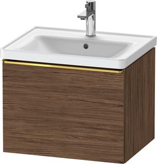 Duravit Waschtisch-Unterschrank D-Neo 58,4x45,2x44cm, 1 A, wd, g pol/Nu dkl.