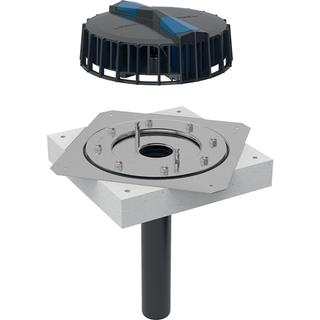 Geberit Dachwassereinlauf Pluvia d 56mm, 12 l/s, m Flansch f Folien