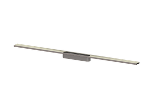 KESSEL-Rinnenprofil 900 mm, Edelstahl gebürstet