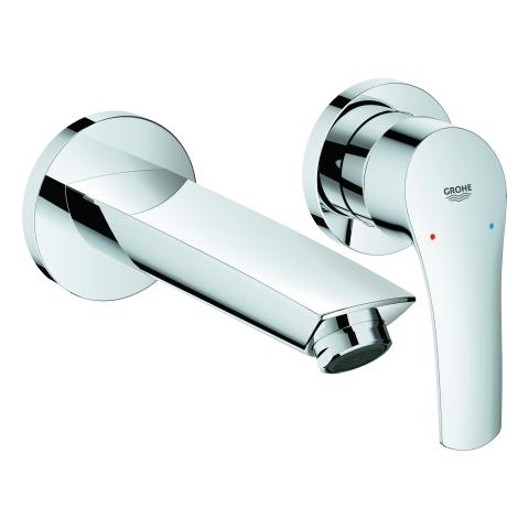 Artikelbild 1 des Artikels „GROHE Fertigmontageset Eurosmart UP-2-Loch-WT-Armatur, Ausl. 17,1cm, ch chrom“