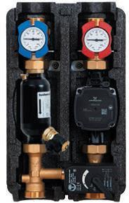 Tuxhorn Pumpengruppe tubra PGM D DN 25, 3-W.-Misch., Wilo Para 25/6 SCU