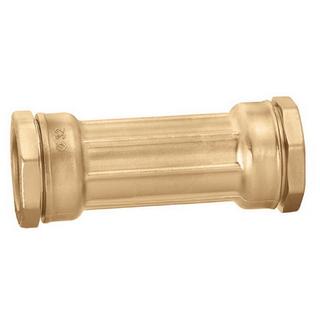 Caleffi Reparaturmuffe d= 32mm, Messing, für PE-Kunststoffrohre