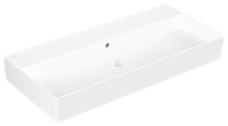 V&B Waschtisch Memento 2.0 100x47cm, m Überlauf, stone white C-plus