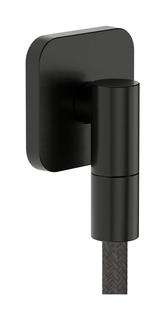 hansgrohe Wandanschluss Fixfit Fine m RV, Q, softsqua, brush. bla vc