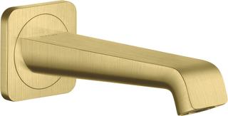 hansgrohe Wanneneinlauf Axor Citterio E Ausladung 181mm, brushed brass
