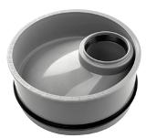Airfit Abwasser-Innen-Reduzierstück DN 160x50, konz., PP, für HT-/KG-Rohr