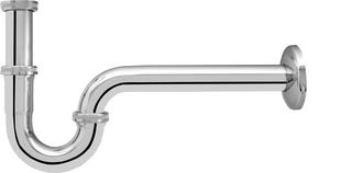 FORMAT Tec Basic Röhren-Geruchsv. P 1 1/4", Messing, chrom