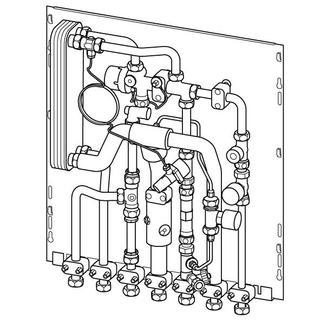Uponor Combi Port M-Pro Wohnungsstation RC 19 CB BP DI RL ZV
