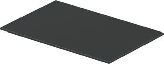 Duravit Glaseinleger DuraSquare 97x38cm, Sicherheitsglas, Flannel Grey