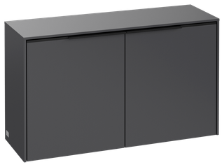 V&B Sideboard Subway 3.0 72,8x42,3x25,6cm, Gr. volc bla., graph.