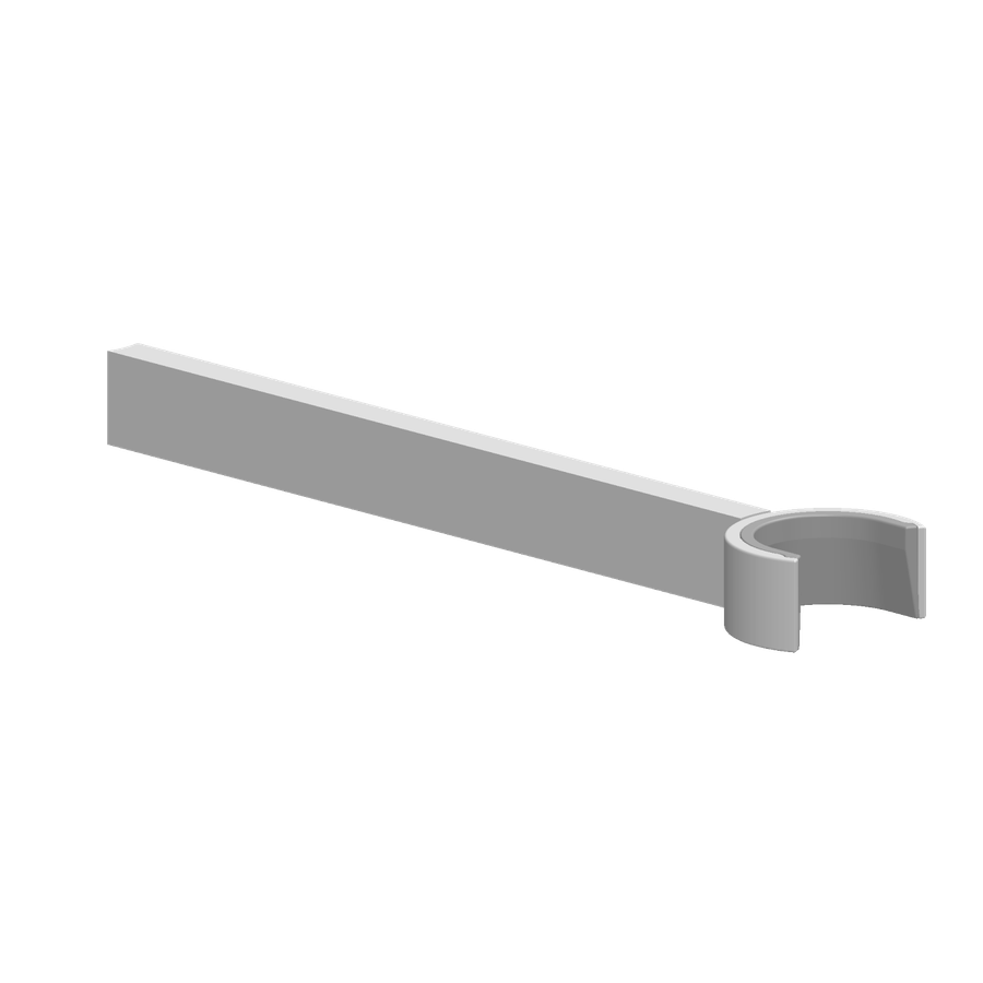 Artikelbild 1 des Artikels „DO Halter Brausearm ERSATZTEILE 90172004500 150 x 225 x 90 mm Platin “
