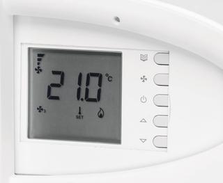 RK Präzisions-Raumtemperatur Regelung RR21.2E, eingebaut
