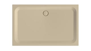 Duschwanne BetteUltra 5967 160x100x3,5cm, Mini-Wannenträger, sand