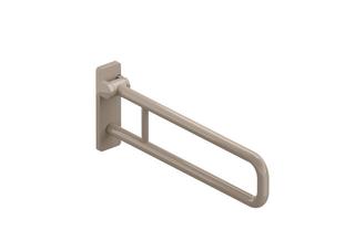 HEWI Stützklappgriff 801 600mm, sand, drehbar, Aluminiumkern