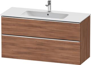 Duravit Waschtisch-Unterschrank D-Neo 121x46,2cm, ch/nb N, 1 Schubk., 1 Ausz.