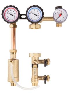 AFRISO Solarpumpengruppe PrimoSol 130-4 2-12 l/min, ohne Umwälzpumpe