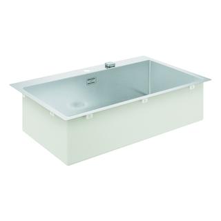 GROHE Spülbecken K800 90-S 84,6/51 1.0 84,6x51cm, aufl o flächenb., 1 Beck., ES