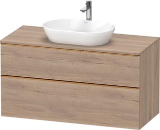 Duravit Waschtisch-Unterschrank D-Neo 120x55cm, b geb/Ei ma, 2 SBK, 1 A, 1 Pl