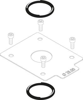 BOSCH Ersatzteil TTNR: 8738805011 Gasdrossel VR4XX D = 26,00 mm everp