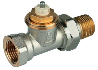 Resideo Thermostatventil SX 1/2", NF-Durchg., M 30x1,5, MS, Ans. IG