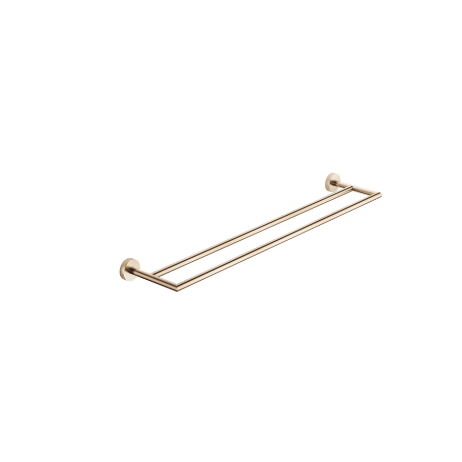 Artikelbild 1 des Artikels „Dornbracht Badetuchhalter META Stichm. 600mm, 2-tlg, champ. gebürstet Champagne gebürstet“