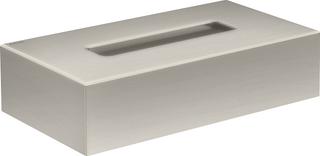 hansgrohe Kosmetikbox Axor Uni. Circular 265x145mm, Wandmontage, Edelstahl Finish