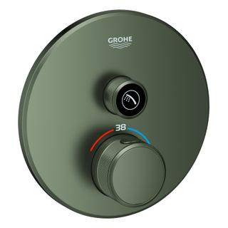 GROHE Fertigset Grohtherm Smartcontrol UP-THM, 1 Absp.ventil, rd, sat graphite
