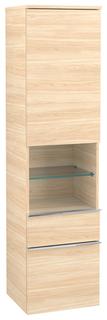 V&B Hochschrank Venticello 40,4x154,6x37,2cm, li, Gr. chr, elm Imp.