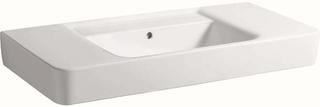 Geberit Möbel-Waschtisch Renova Plan 100x48, w K-Tect, Abl beids., o HL, m ÜL