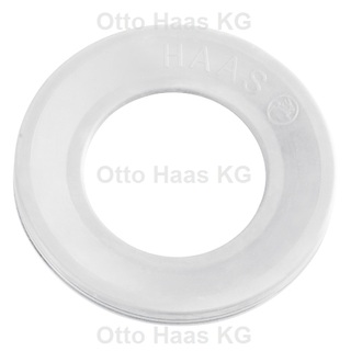 HAAS Gummi-Dichtung weiß, für Stand-WC