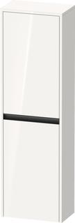 Duravit Halbhochschrank Ketho.2 40x24x132cm, 2 Tür., Anschl re, we. hgl