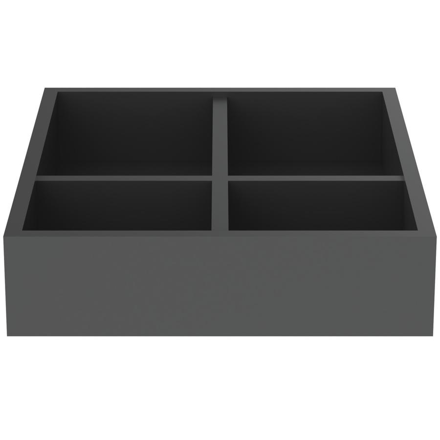 Artikelbild 1 des Artikels „IS Aufbewahrungsbox Conca 20x23x5mm, anthr. matt, 6 offene Fächer 20 x 23 x 5 mm“