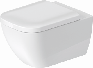 Duravit Wand-Tiefspül-WC Happy D.2 36,5 x 54 cm, 4,5 l, Rimless