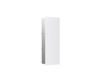 EMCO Unterputz-Schrankmodul Asis pure 730mm, 1 Tür, Türan. li, Glasfr., we. ma