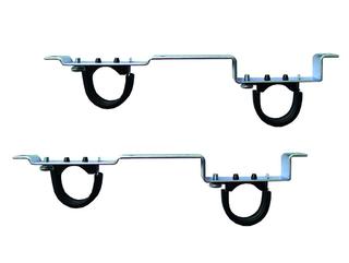 Strawa Wandhalter-Set Abstand 165mm, 2 Stck, m Schalld.einl.