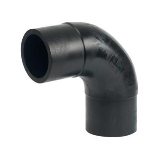 Plasson Bogen SmartFuse 63mm, 90Grad, PE 100, SDR 11, gespritzt